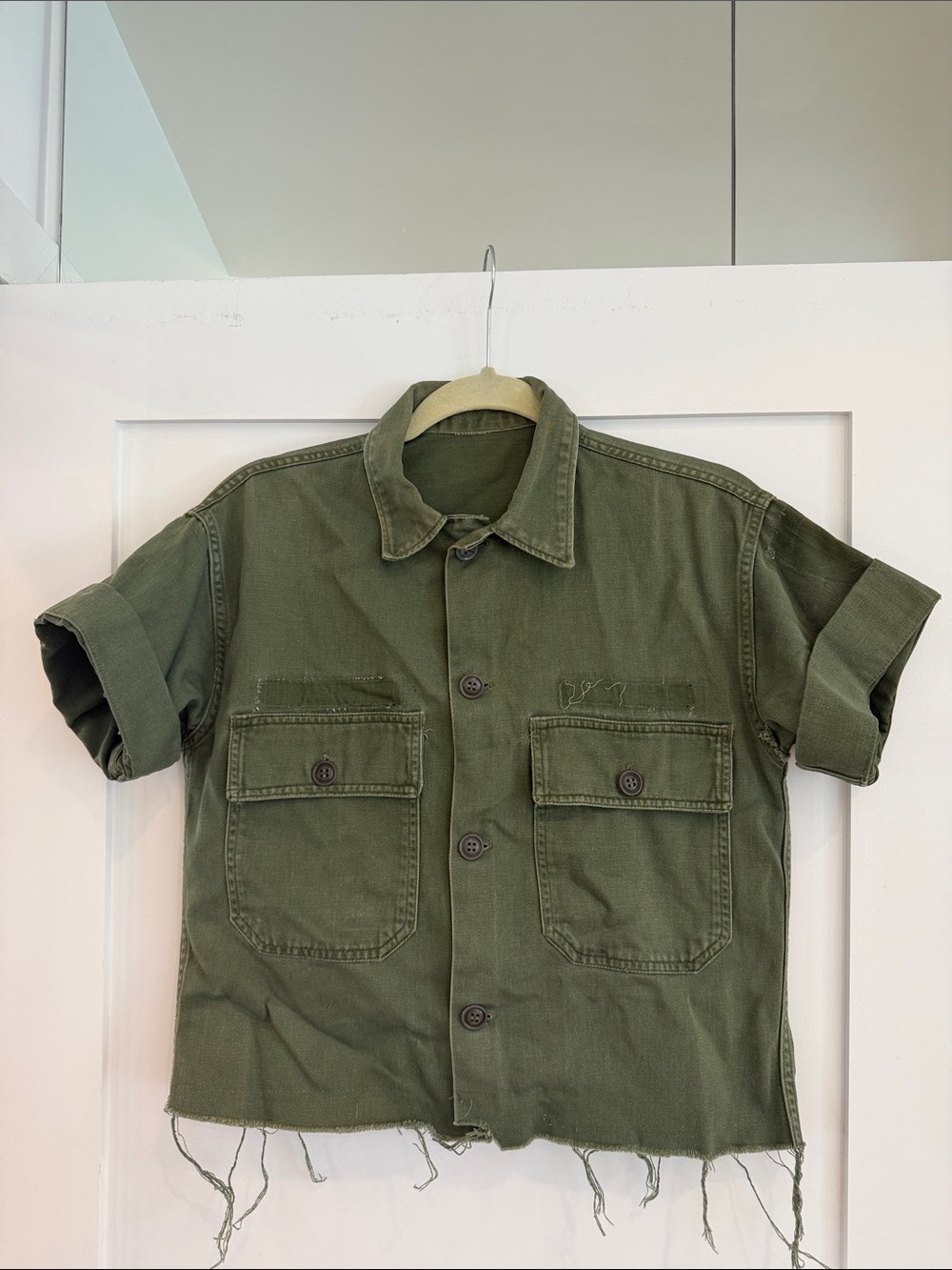 Vintage Army Jacket Shirt